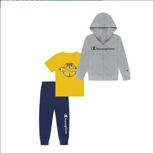 NWT Champion Boys' Heavyweight Toddler Set